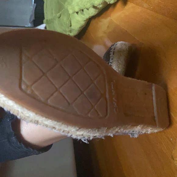 Chanel Striped Lace-Up Espadrille  Sneakers - Picture 10 of 11